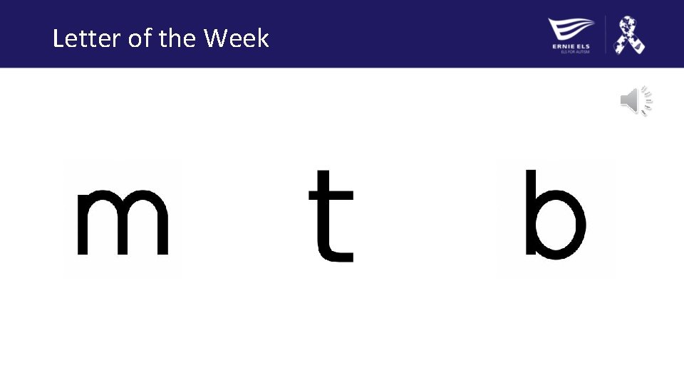 Letter of the Week 