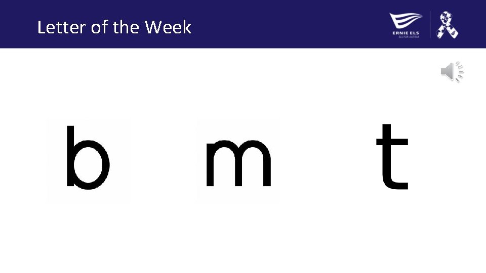 Letter of the Week 