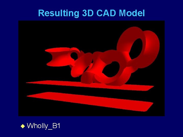 Resulting 3 D CAD Model u Wholly_B 1 