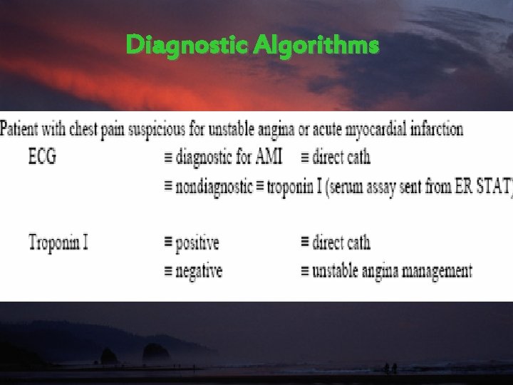 Diagnostic Algorithms 