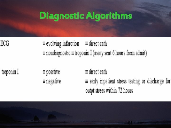 Diagnostic Algorithms 