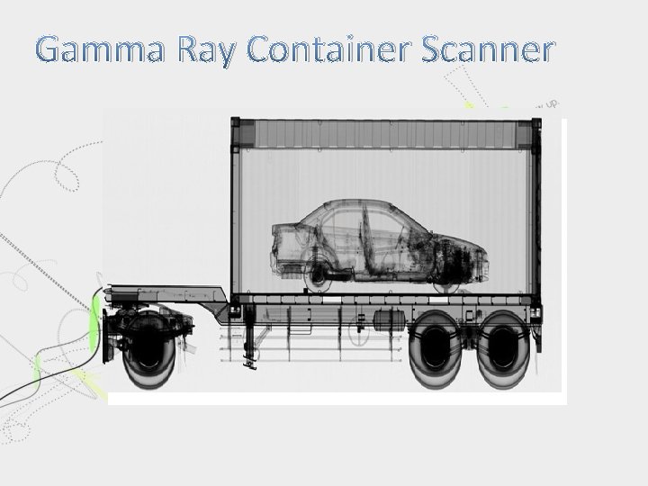 Gamma Ray Container Scanner 