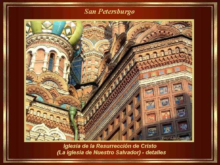 San Petersburgo Iglesia de la Resurrección de Cristo (La iglesia de Nuestro Salvador) -