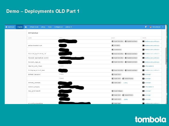 Demo – Deployments OLD Part 1 