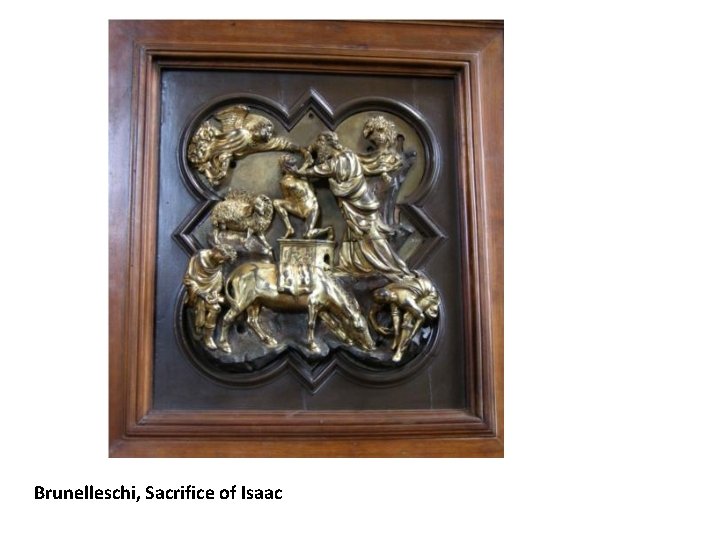 Brunelleschi, Sacrifice of Isaac 