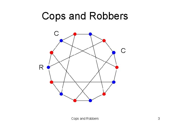 Cops and Robbers C C R Cops and Robbers 3 