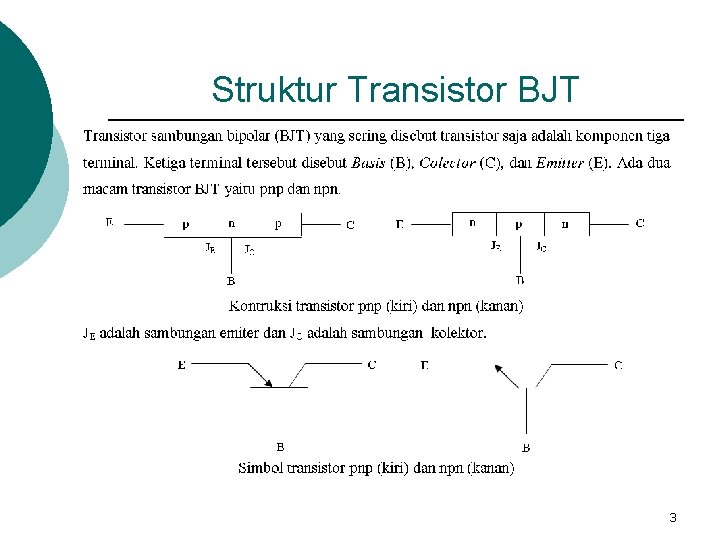 Struktur Transistor BJT 3 