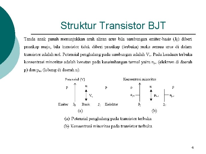 Struktur Transistor BJT 4 