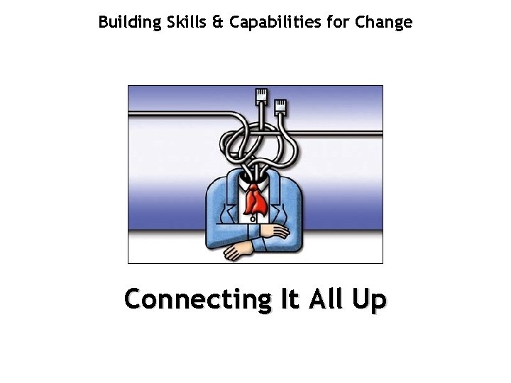 Building Skills & Capabilities for Change Connecting It All Up 
