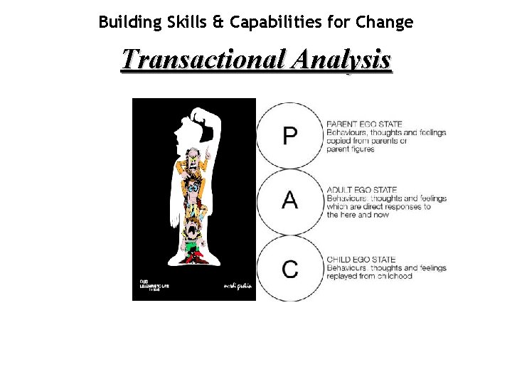Building Skills & Capabilities for Change Transactional Analysis 