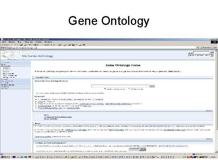 Gene Ontology 