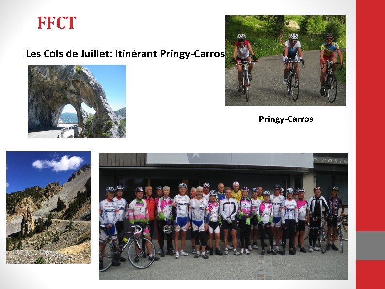 FFCT Les Cols de Juillet: Itinérant Pringy-Carros 
