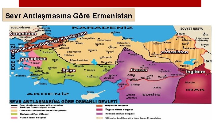 Sevr Antlaşmasına Göre Ermenistan 