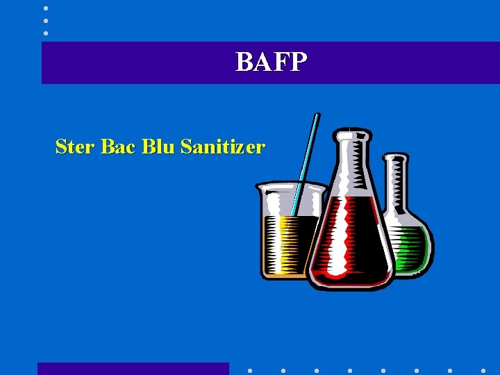 BAFP Ster Bac Blu Sanitizer 