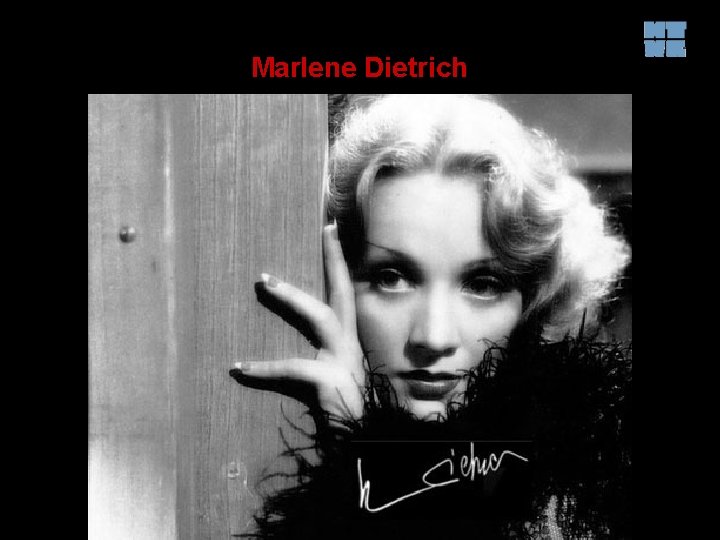 Marlene Dietrich 