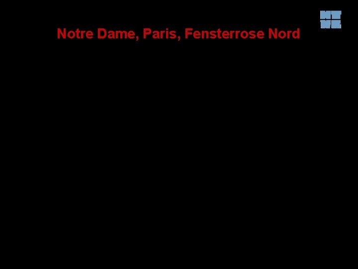 Notre Dame, Paris, Fensterrose Nord 