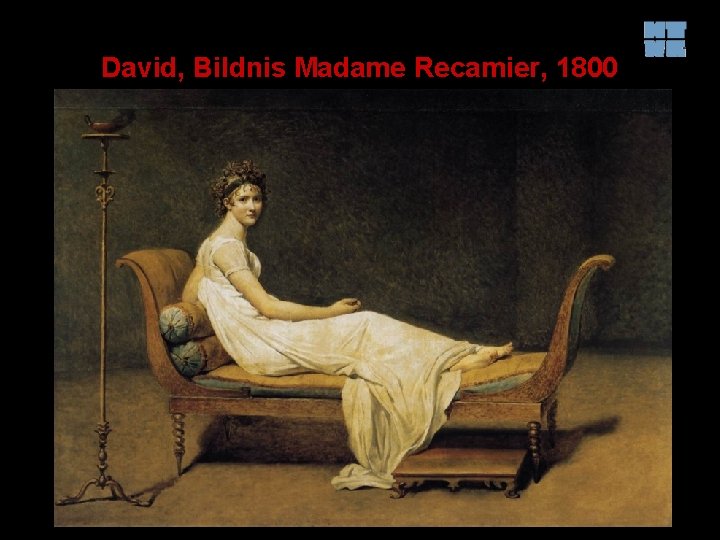 David, Bildnis Madame Recamier, 1800 