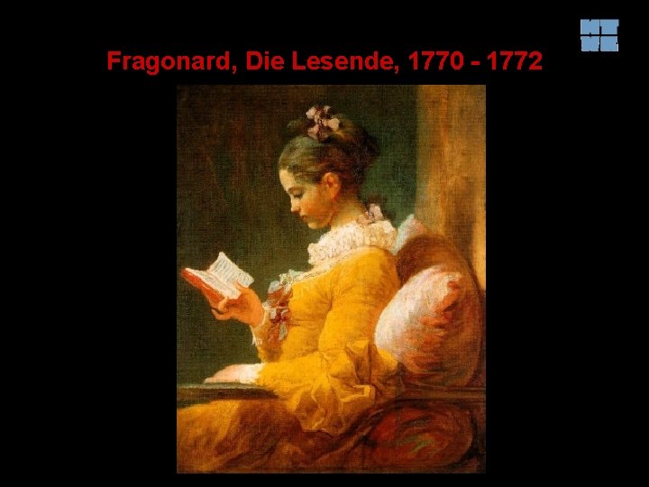 Fragonard, Die Lesende, 1770 - 1772 