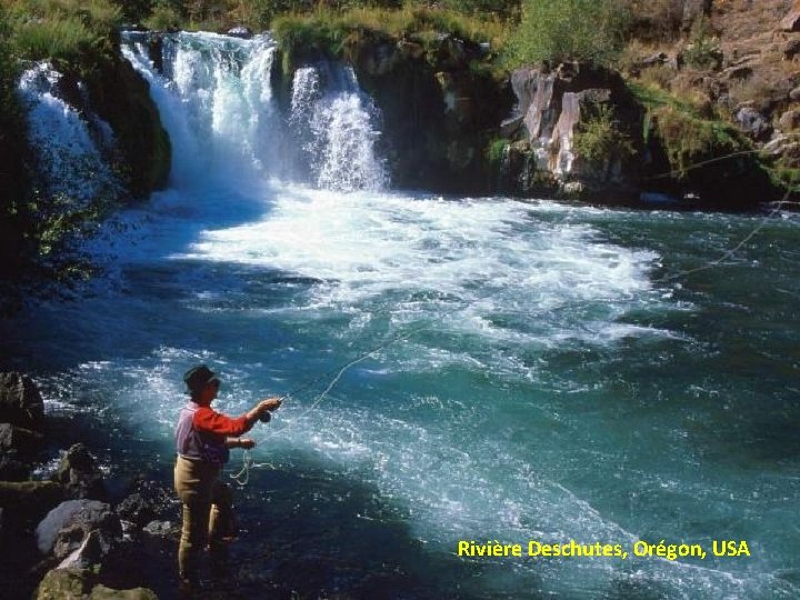 Rivière Deschutes, Orégon, USA 