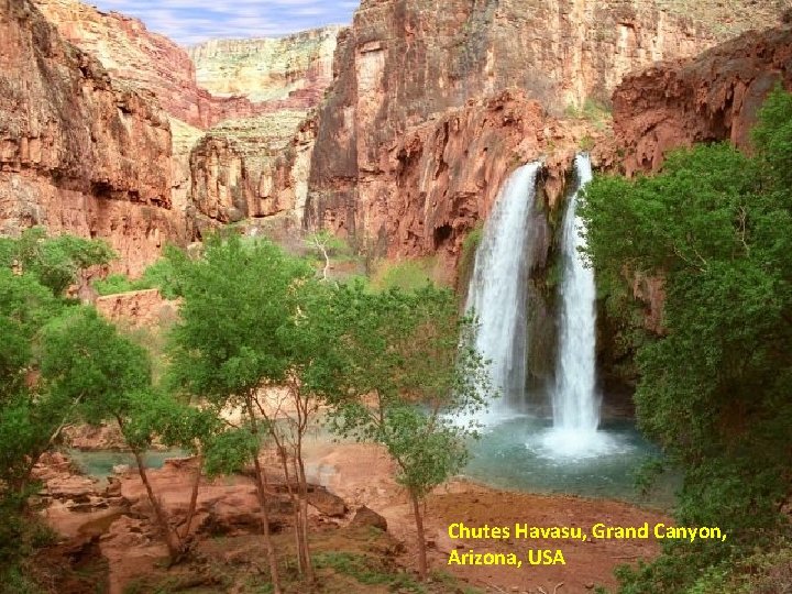 Chutes Havasu, Grand Canyon, Arizona, USA 