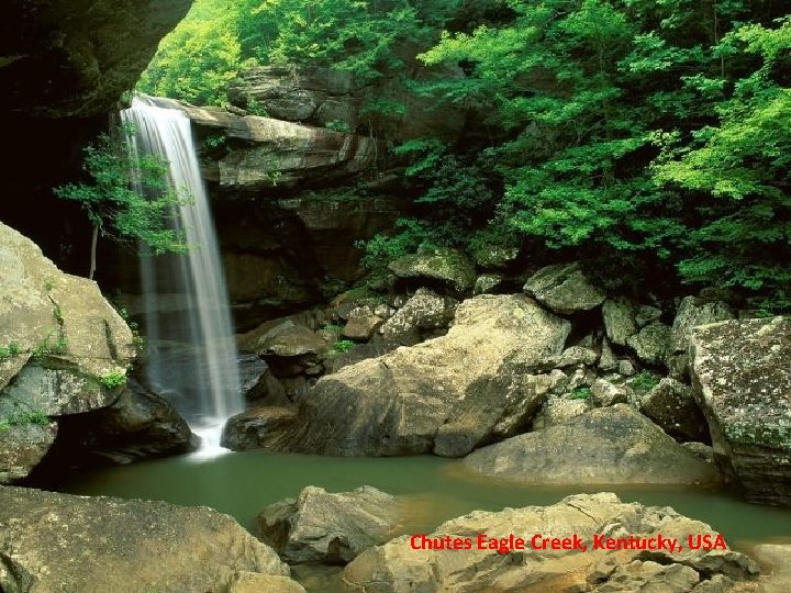 Chutes Eagle Creek, Kentucky, USA 