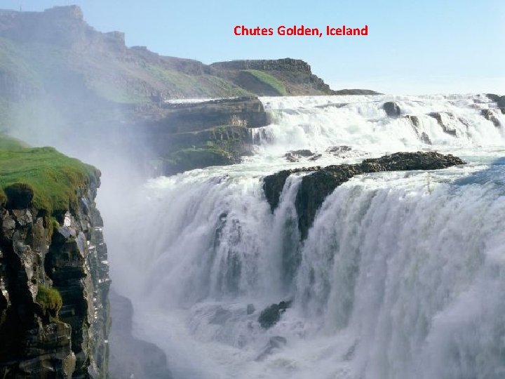 Chutes Golden, Iceland 