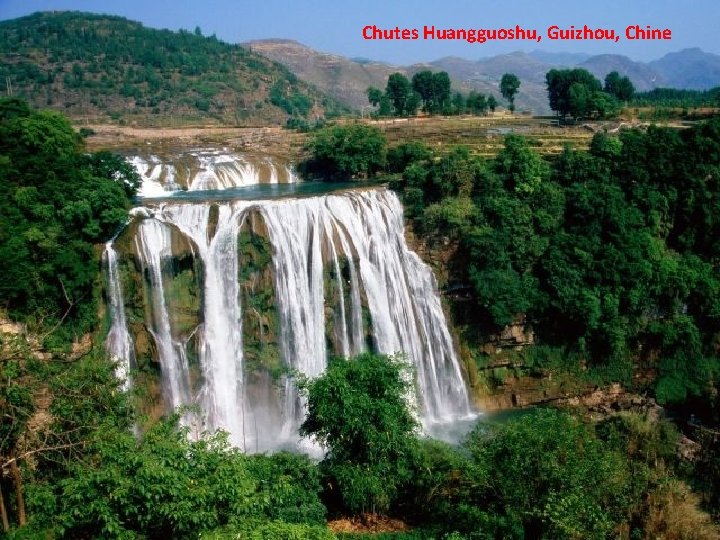 Chutes Huangguoshu, Guizhou, Chine 