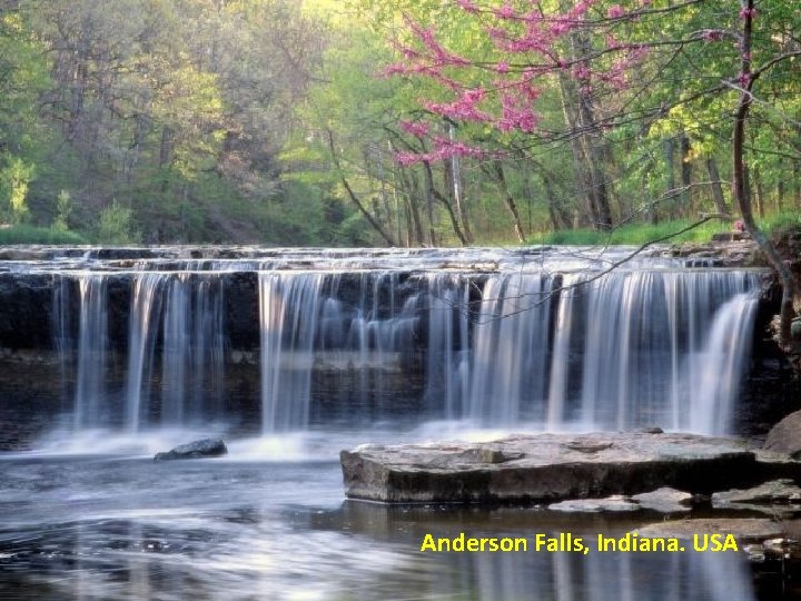 Anderson Falls, Indiana. USA 