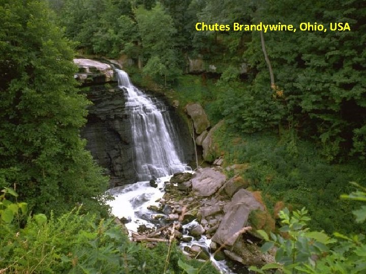 Chutes Brandywine, Ohio, USA 