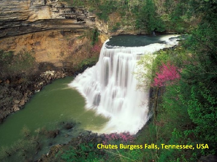 Chutes Burgess Falls, Tennessee, USA 