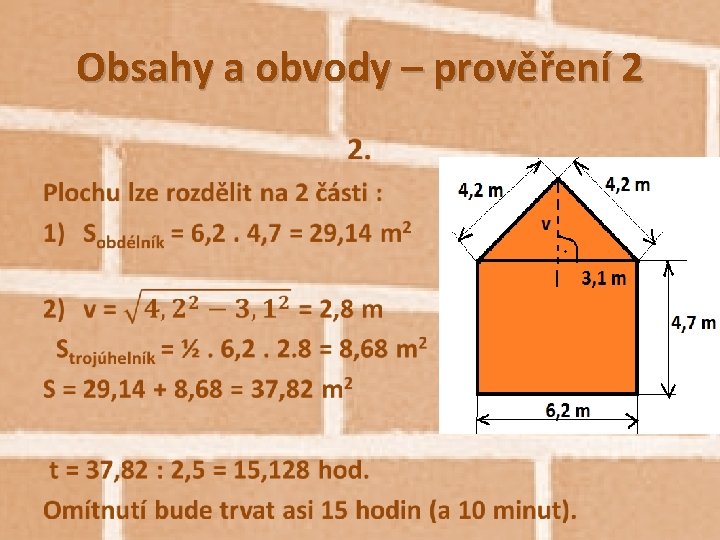 Obsahy a obvody – prověření 2 • 