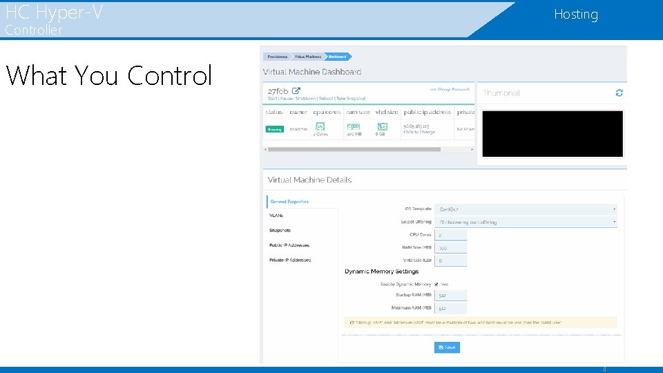 HC Hyper-V Controller Hosting What You Control 4 