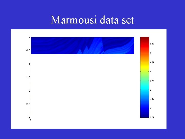 Marmousi data set 