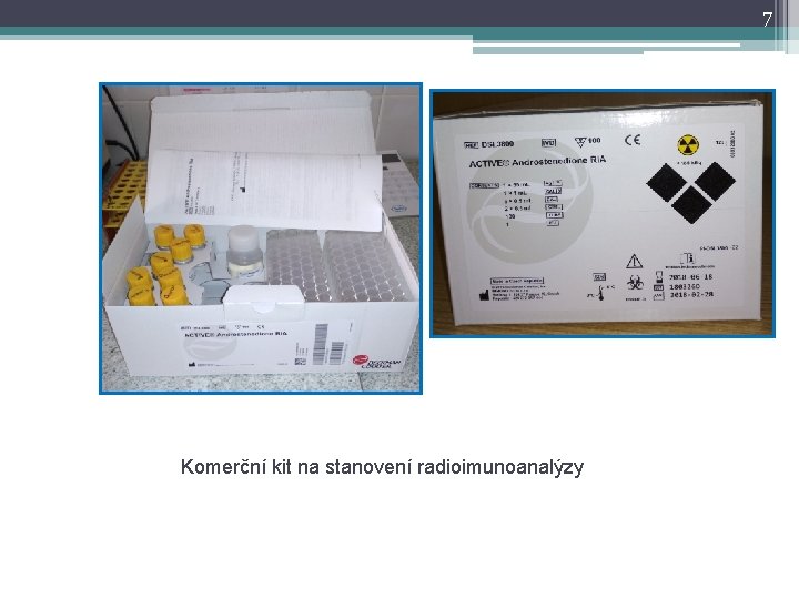 7 Komerční kit na stanovení radioimunoanalýzy 