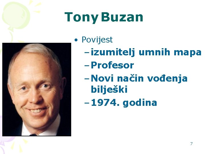 Tony Buzan • Povijest – izumitelj umnih mapa – Profesor – Novi način vođenja