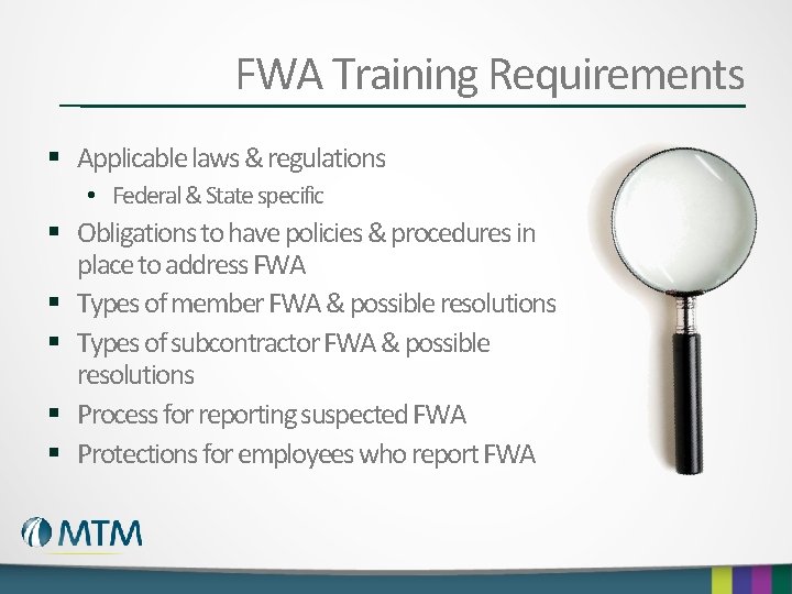 Fraud Waste and Abuse FWA and HIPAA Training