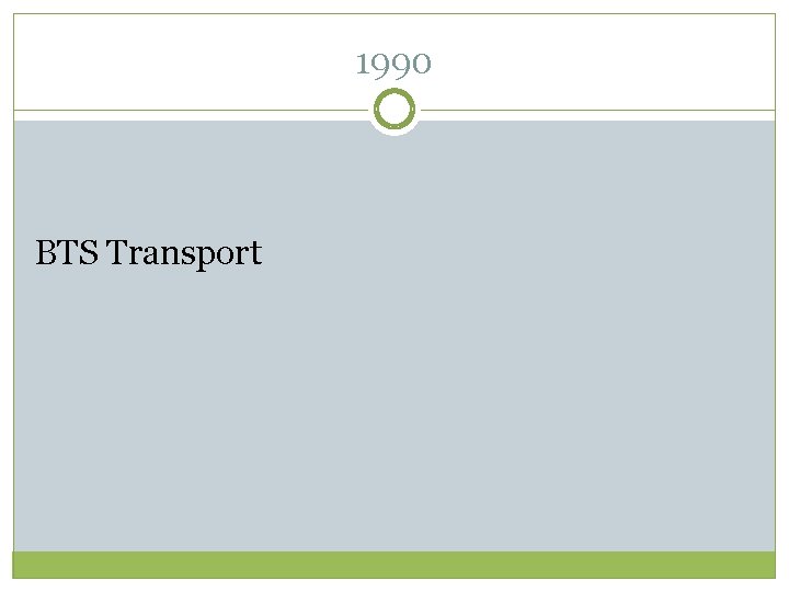 1990 BTS Transport 