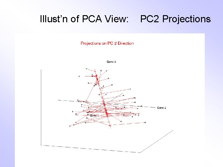 Illust’n of PCA View: PC 2 Projections 