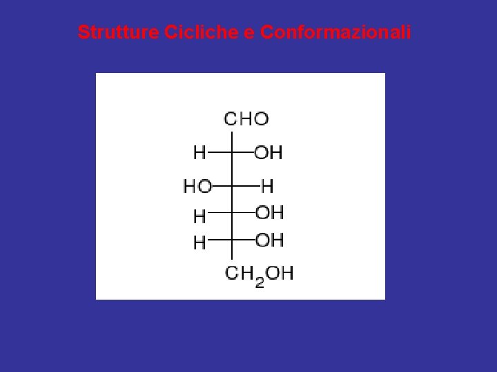 Strutture Cicliche e Conformazionali 