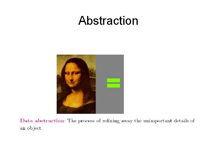 Abstraction 