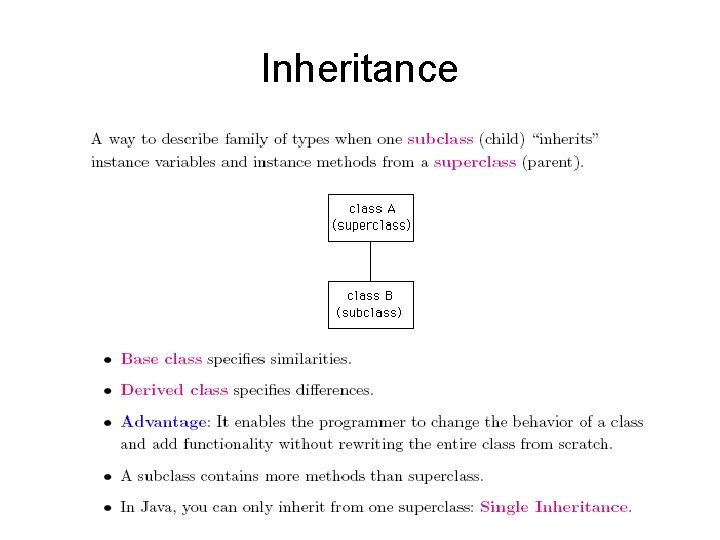 Inheritance 