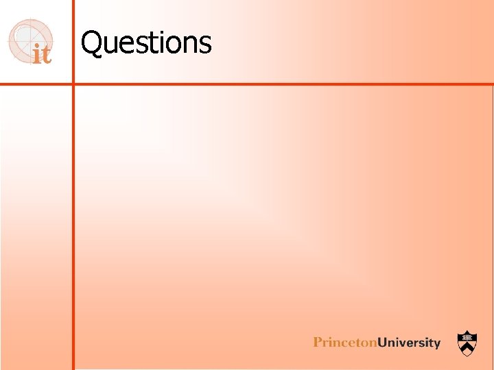 Questions 