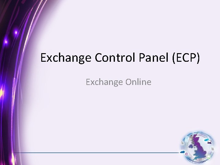 Exchange Control Panel (ECP) Exchange Online 