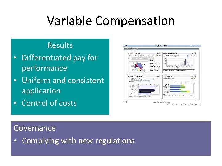 Variable Compensation Results • Differentiated pay for performance • Uniform and consistent application •