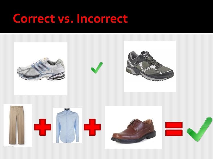 Correct vs. Incorrect 