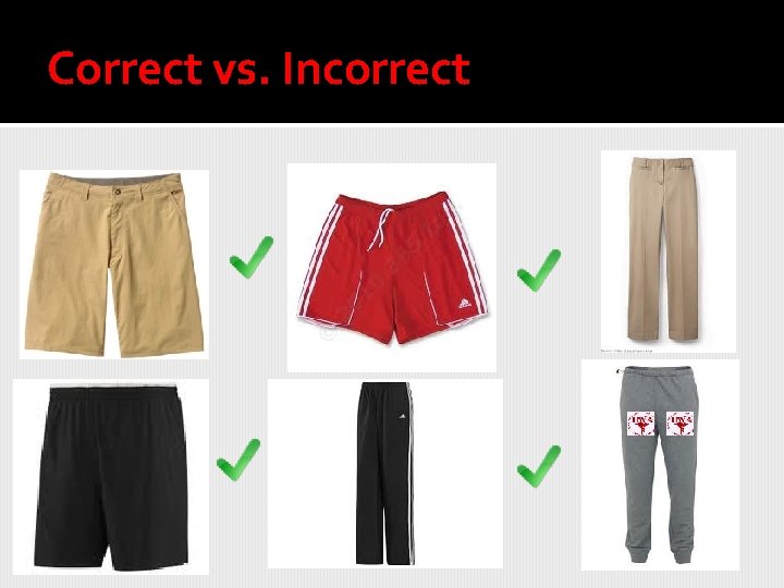 Correct vs. Incorrect 