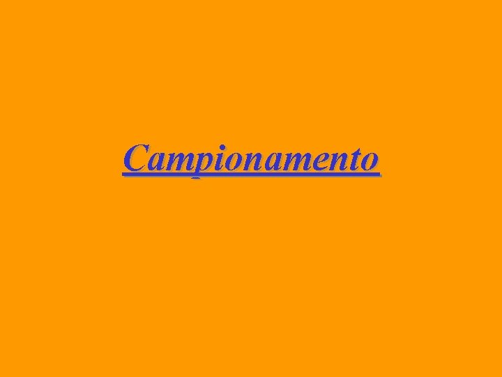 Campionamento 