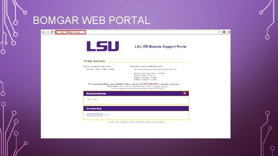 BOMGAR WEB PORTAL 