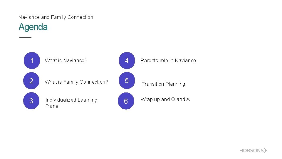 Naviance and Family Connection Agenda 1 What is Naviance? 4 Parents role in Naviance
