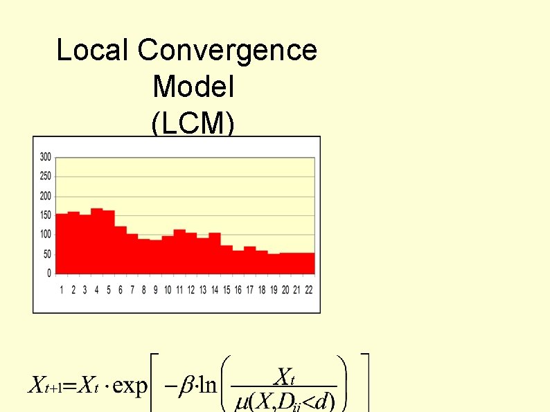 Local Convergence Model (LCM) 